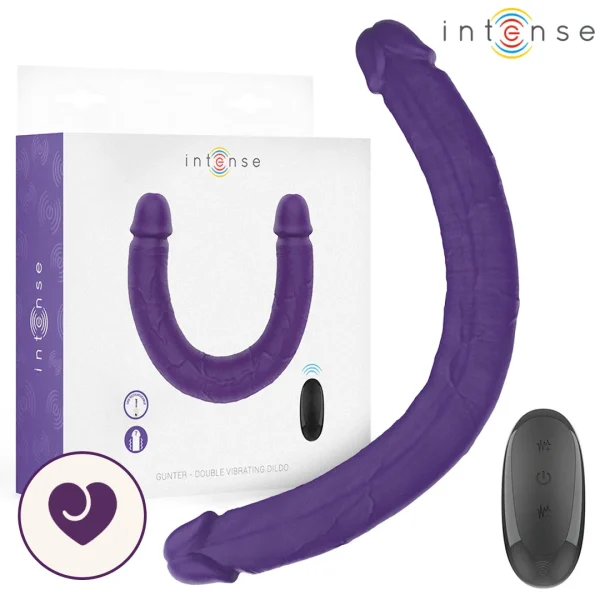 GUNTER Double Ended Vibrating Dildo with 7 Modes