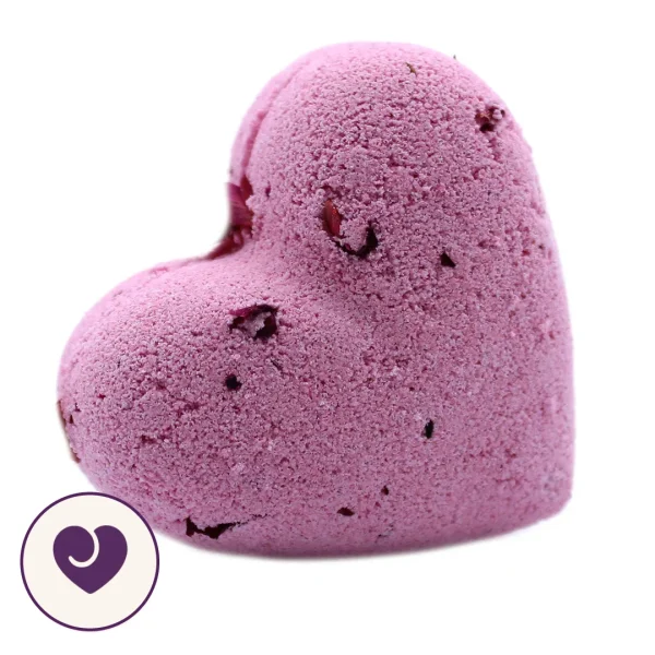 Heart-Shaped Ylang Ylang Bath Bomb Duo