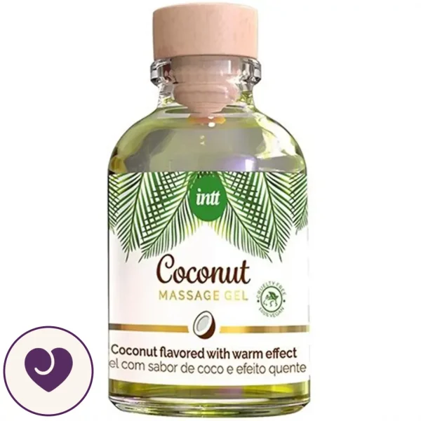 Intt Coconut Warming Massage Gel, 30ml