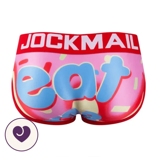 Jockmail Pink Donut Men's Brief with Contour Pouch
