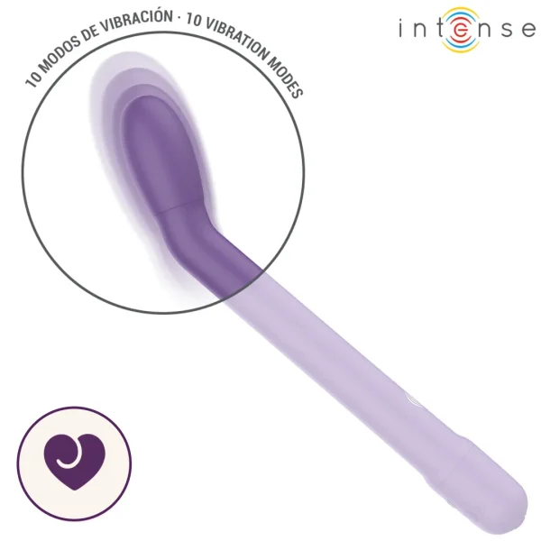 Karlie Curved G-Spot Vibrator in Lavender Purple