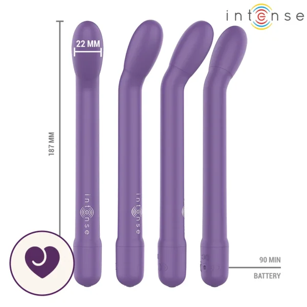 Karlie Curved G-Spot Vibrator in Lavender Purple