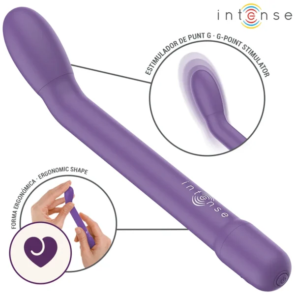 Karlie Curved G-Spot Vibrator in Lavender Purple