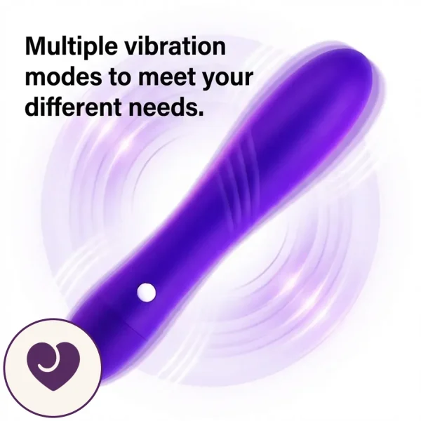 Kinu Touch Vibrator with Seven Modes and Egg Attachment