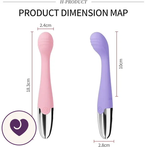 Lara Curved G-Spot Vibrator with 10 Modes