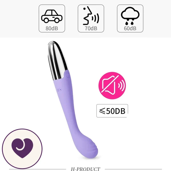 Lara Curved G-Spot Vibrator with 10 Modes