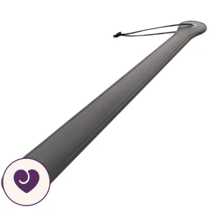 Long Flat Faux Leather Spanking Paddle