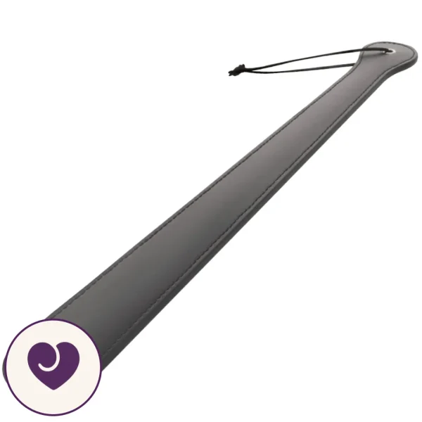 Long Flat Faux Leather Spanking Paddle