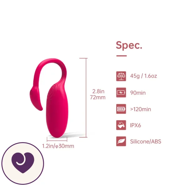 Magic Motion Flamingo 2.0 Wearable Egg Vibrator With App Control