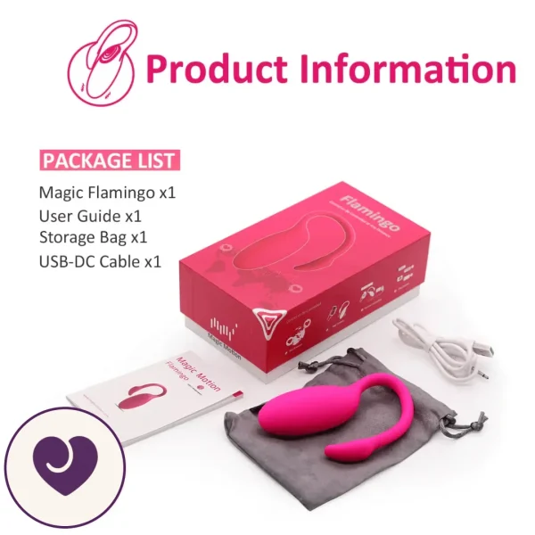 Magic Motion Flamingo 2.0 Wearable Egg Vibrator With App Control
