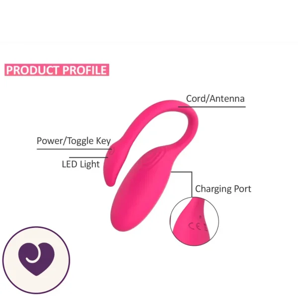 Magic Motion Flamingo 2.0 Wearable Egg Vibrator With App Control