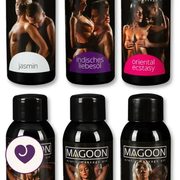 Magoon Erotic Massage Oil in Six Scents