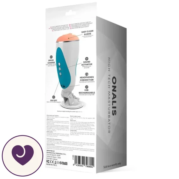 Onalis Moaning Masturbator with Vibration and Suction