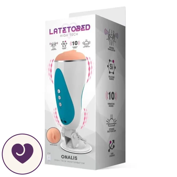 Onalis Moaning Masturbator with Vibration and Suction
