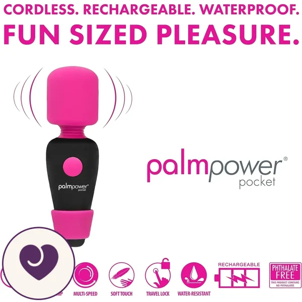 Palm Power Compact Rechargeable Mini Wand