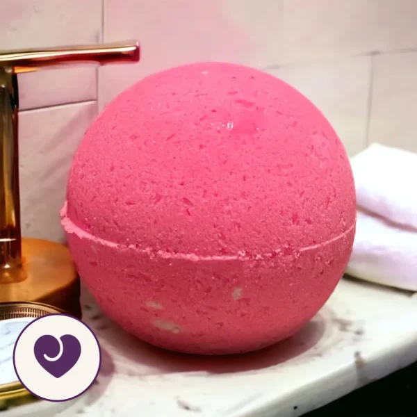 Pink Indulgence Fizzing Bath Bomb