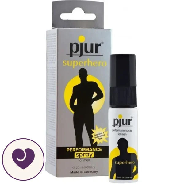 Pjur Superhero Stamina Delay Spray, 20ml