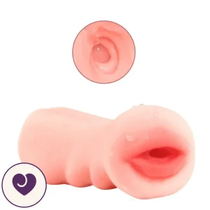 Pocket Mouth-Style Silicone Masturbator Sleeve