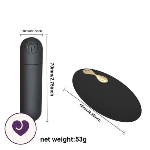 Polka Dot Lace Thong With Wireless Remote Vibrator