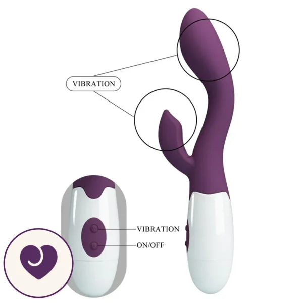 Pretty Love Dual Stimulation Rabbit Vibrator