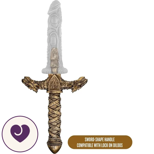 Realm Drago Dragon Sword Handle for Dildos
