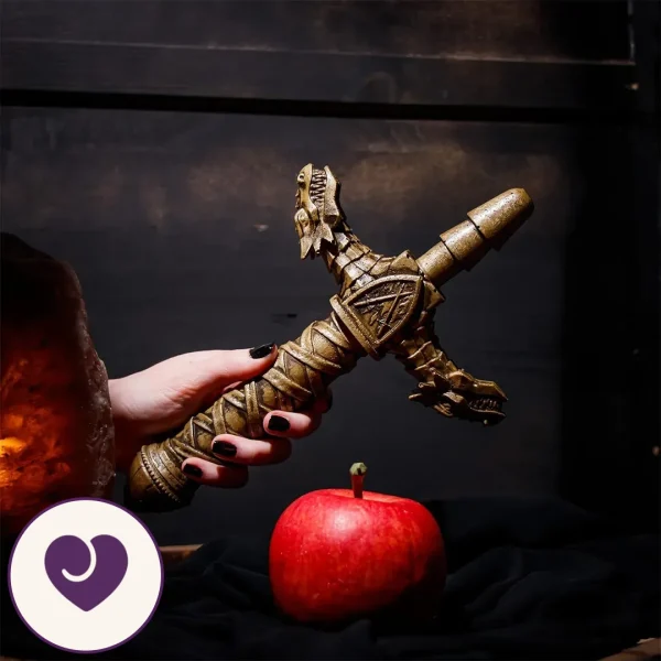 Realm Drago Dragon Sword Handle for Dildos