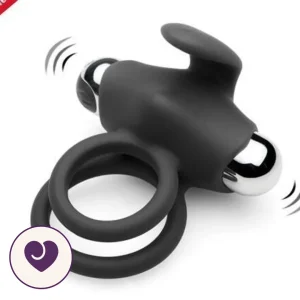 Rechargeable 10-Mode Couples Ring Vibrator