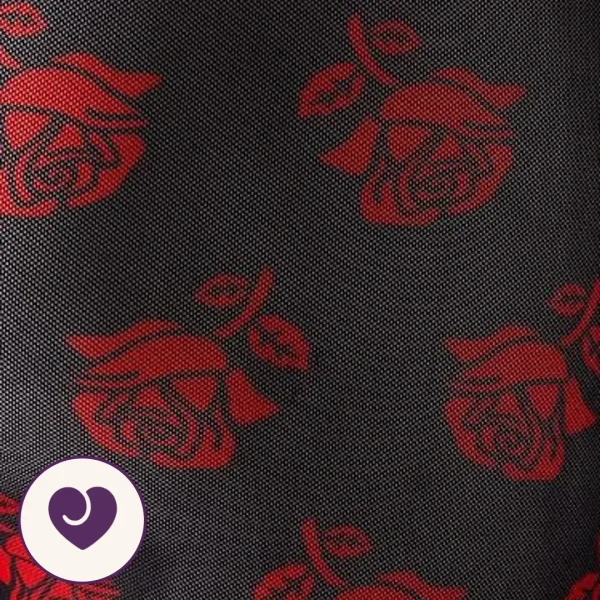 Red Rose Sheer Mesh Boxer Brief for Men