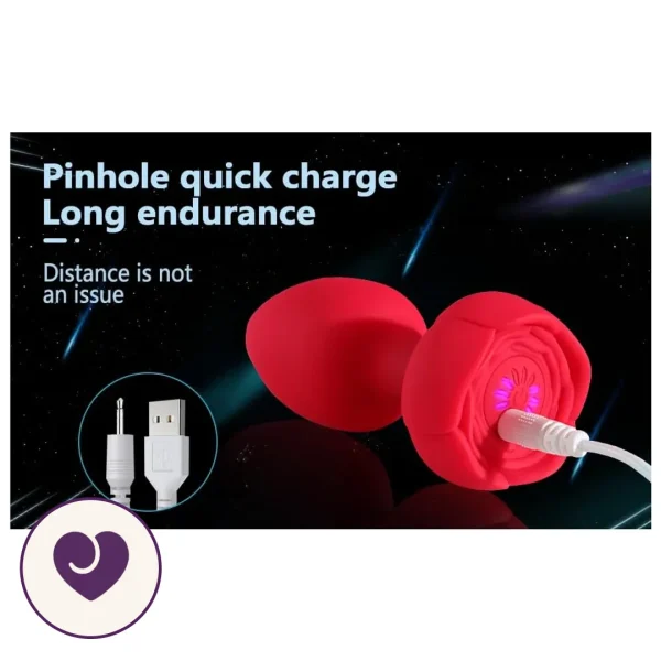 RedBloom Wireless Remote Anal Vibrator