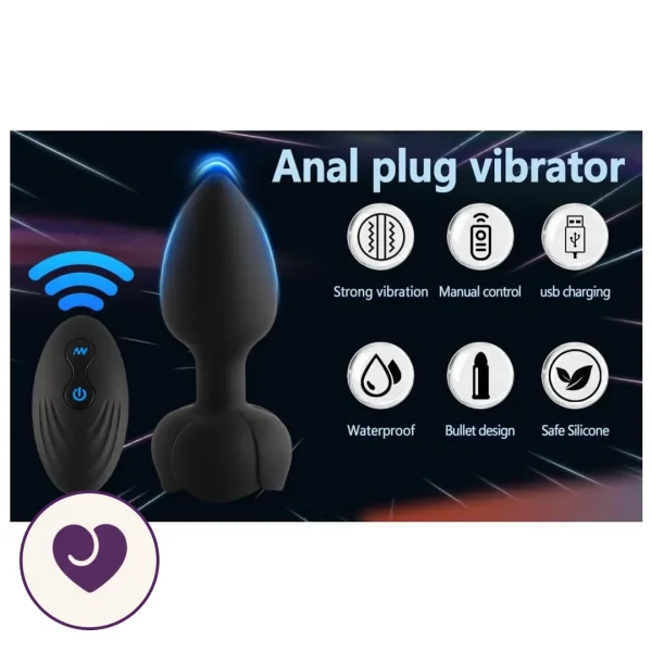 RedBloom Wireless Remote Anal Vibrator