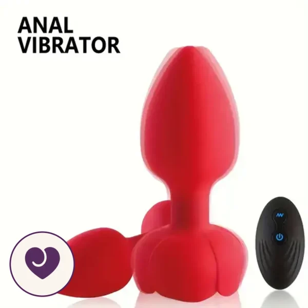 RedBloom Wireless Remote Anal Vibrator