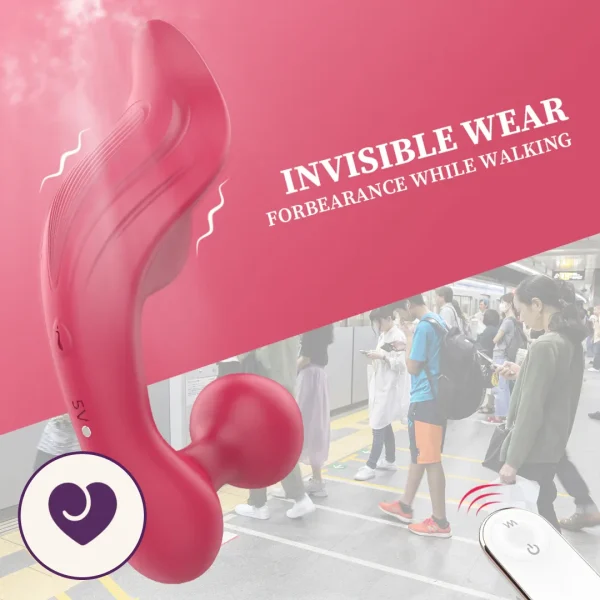 S-Hande Chomper Remote Wearable Dual Vibrator
