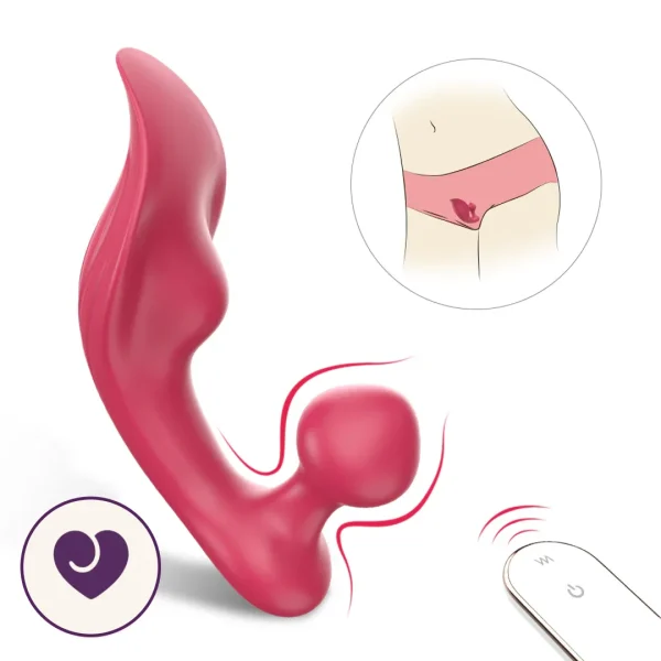 S-Hande Chomper Remote Wearable Dual Vibrator