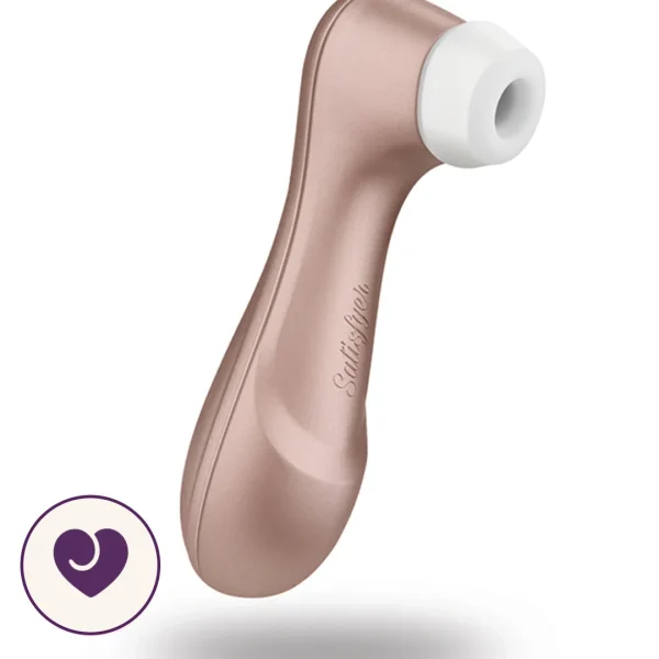 Satisfyer Pro 2 Rose Gold Air Pulse Clitoral Stimulator