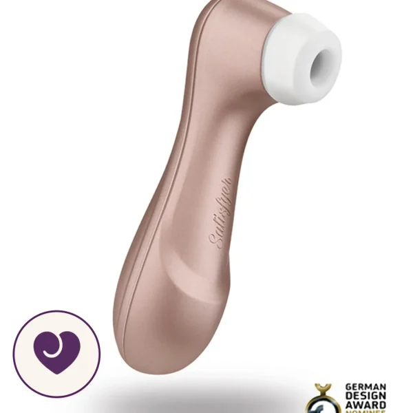 Satisfyer Pro 2 Rose Gold Air Pulse Clitoral Stimulator