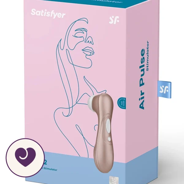Satisfyer Pro 2 Rose Gold Air Pulse Clitoral Stimulator