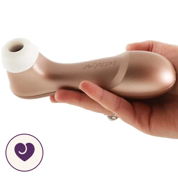 Satisfyer Pro 2 Rose Gold Air Pulse Clitoral Stimulator