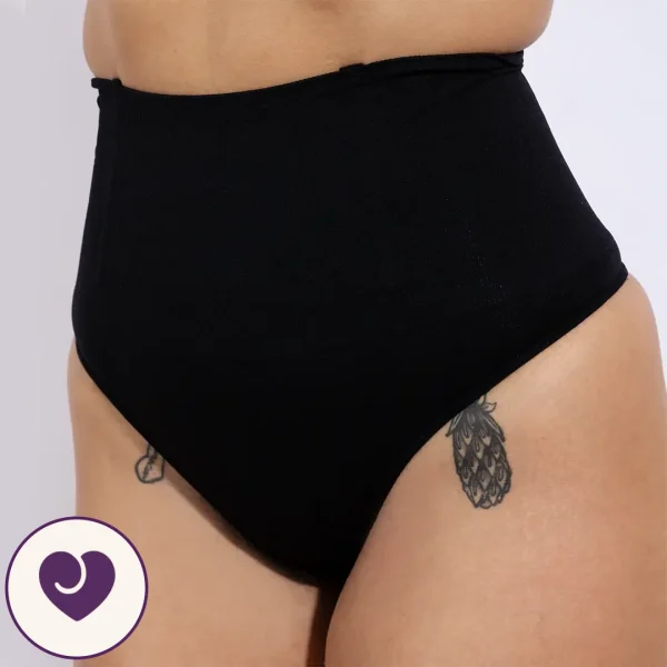 Seamless Anti-Roll Shaping Thong