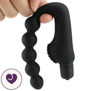 Seven-Bead Anal Prostate Vibrator with Bullet