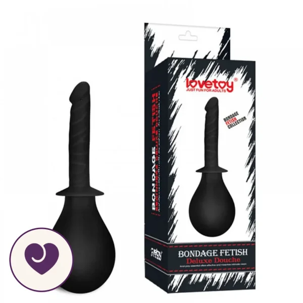 Silicone Anal Douche With Five-Spray Nozzle