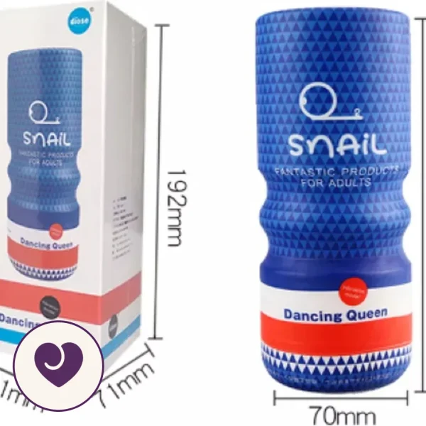 Snail Compact Vibrating Cup Stroker