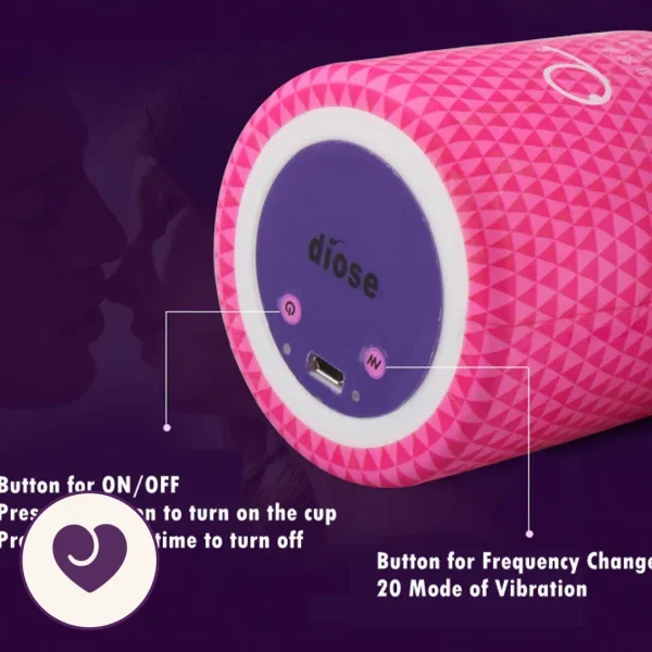 Snail Compact Vibrating Cup Stroker