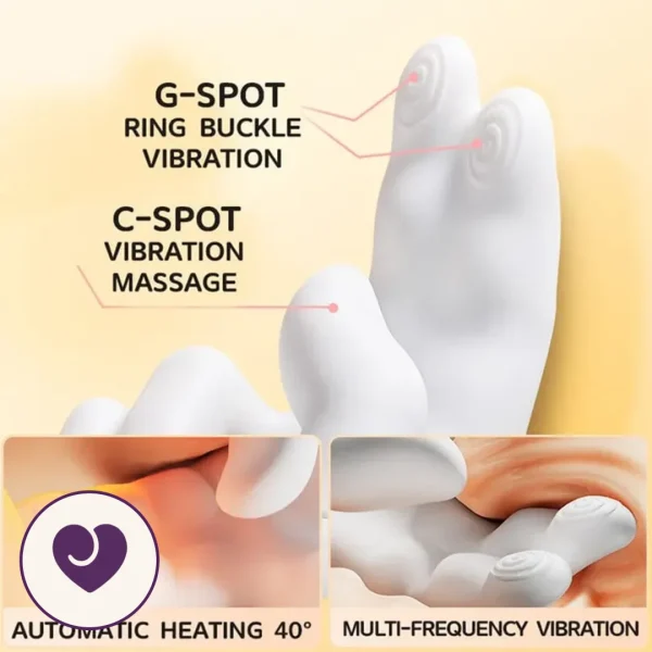 Squirt King Dual G-Spot Vibrator with Flapping Action