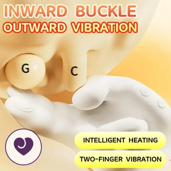 Squirt King Dual G-Spot Vibrator with Flapping Action