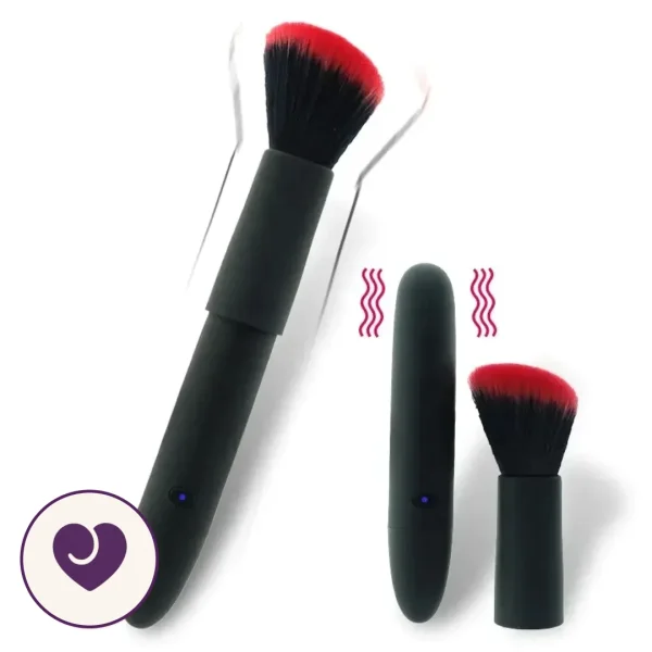 StealthBrush Ten-Mode Vibrator with Brush Head