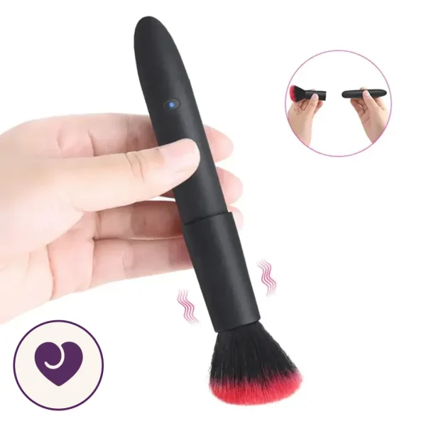 StealthBrush Ten-Mode Vibrator with Brush Head
