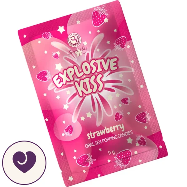 Strawberry Popping Candy Sachet (9g)