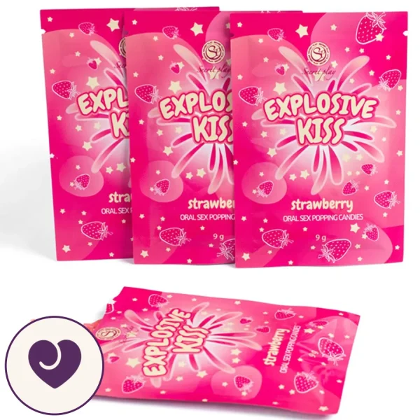 Strawberry Popping Candy Sachet (9g)
