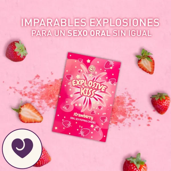 Strawberry Popping Candy Sachet (9g)