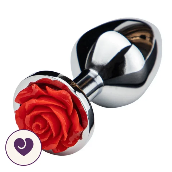 Sumertime Stainless Steel Rose Butt Plug Set